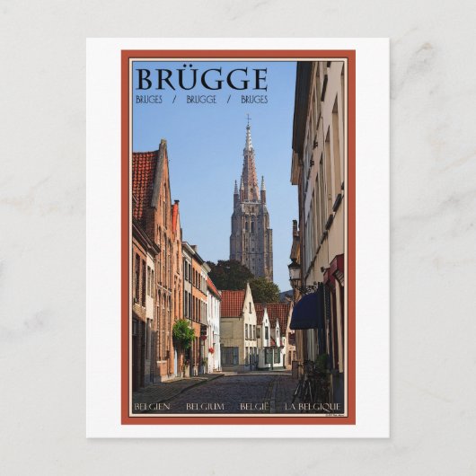 Brugge Briefkaart (Voorkant)
