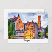 Brugge Briefkaart (Voorkant / Achterkant)