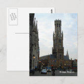 Brugge (Brugge), België Briefkaart (Voorkant / Achterkant)