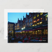 Brugge (Brugge), België Briefkaart (Voorkant / Achterkant)