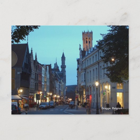 Brugge (Brugge), België Briefkaart (Voorkant)