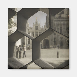 Brugge Burg Magnet Magneet