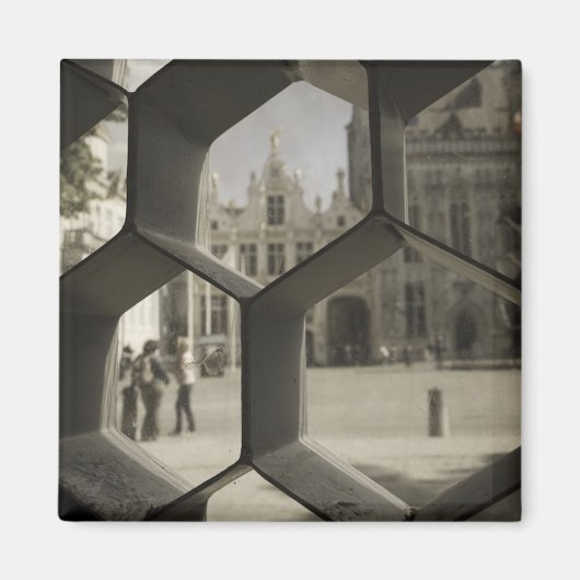 Brugge Burg Magnet Magneet (Voorkant)