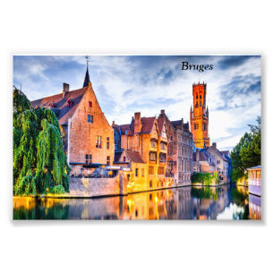 Brugge Foto Afdruk