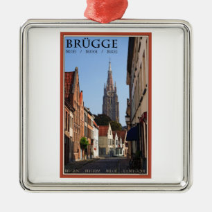 Brugge Metalen Ornament