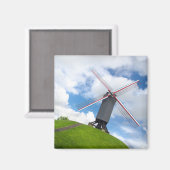 Brugge Windmill Magnet Magneet (Voorkant / Achterkant)