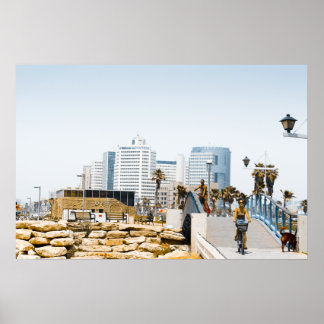 Bruggen aan Tel Aviv Poster