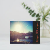 Bruggen van bruggen briefkaart (Staand voorkant)