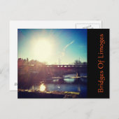 Bruggen van bruggen briefkaart (Voorkant / Achterkant)