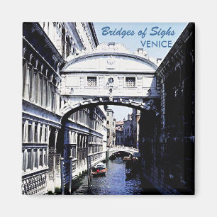 Bruggen van de Sighs-Venetië Magneet