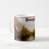 Brugs souvenir koffiemok (Voorkant links)