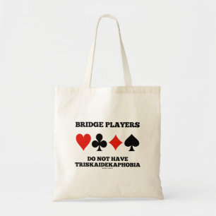 Brugspelers hebben geen triskaidekaphobia tote bag