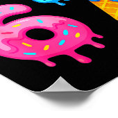 Bruh 67 Drippy Ice Cream Donut Funny Essential Poster (Hoek)