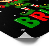 Bruh 67 Six Seven 6 7 Meme Elf Christmas Funny Boy Poster (Hoek)