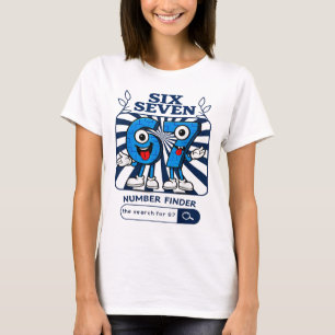 Bruh 67 Zes Zeven 6-7 Talian Brainrot Meme Voor Ki T-shirt