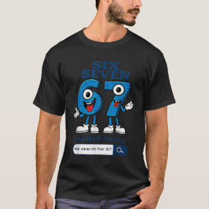 Bruh 67 Zes Zeven 6-7 Talian Brainrot Meme Voor Ki T-shirt