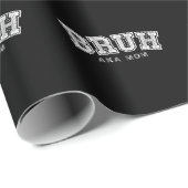 Bruh aka mam grappig Moederdag retro  Cadeaupapier (Rol Hoek)