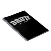 Bruh aka mam grappig Moederdag retro  Notitieboek (Rechterzijde)