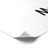 "Bruh" Apple  docent Poster (Hoek)