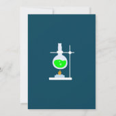 Bruh Boy's Birthday Party Teenager Science Theme Kaart (Achterkant)