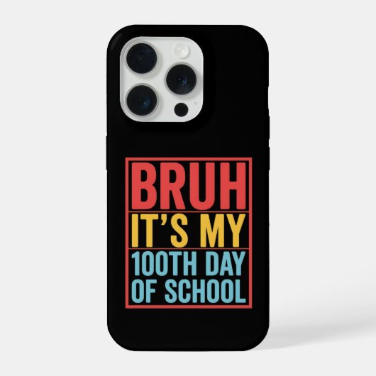 Bruh C'est mon 100ème jour d'école drôle (Verso)