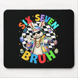 Bruh Cool Konijn Hip Hop Konijn Pasen Mannen Jonge Muismat