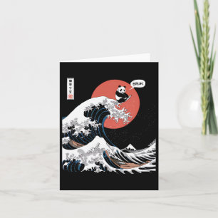 Bruh De Grote Golf Kanagawa Grappige Japanse Surfe Kaart