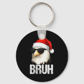Bruh Eagle Christmas Funny Xmas For Mens Boys Sleutelhanger (Voorkant)