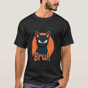 Bruh grappige uitdrukking meme Bro Boy Meisjes kin T-shirt