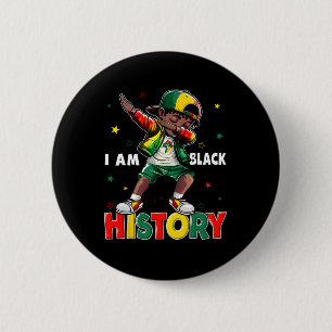 Bruh Het is de Afro-Amerikaanse Geschiedenis Maand Ronde Button 5,7 Cm