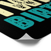 Bruh Het is de verjaardag van mijn tweeling Funny Poster (Hoek)