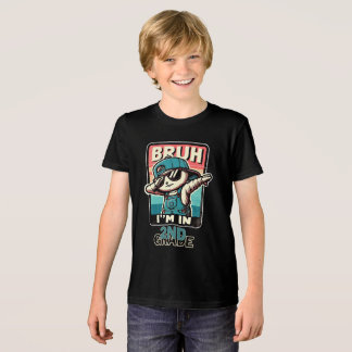 Bruh ik ben in: 2e klas Tri-Blend shirt