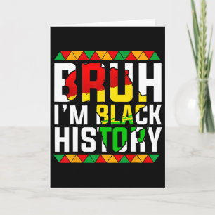 Bruh ik ben Zwarte Geschiedenis Afrika Kaart Melan