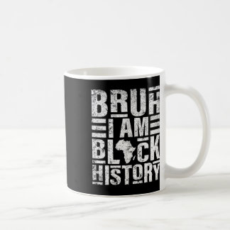 Bruh ik ben zwarte geschiedenis kinderen mannen vr koffiemok