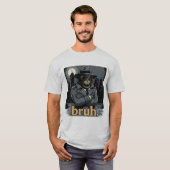 Bruh Kat T-shirt (Voorkant volledig)