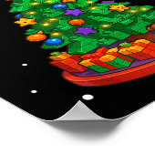 Bruh Kerstboom Master Builder Bouwstenen Poster (Hoek)