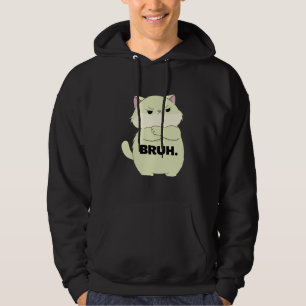 Bruh Kitty-trui Hoodie