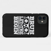 Bruh laat de Shenanigans beginnen St Patrick's Day Case-Mate iPhone Case (Achterkant (horizontaal))