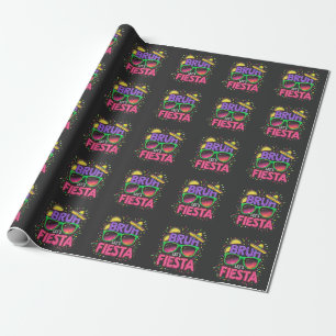 Bruh, laten we Fiesta Cinco de Mayo Mexicaanse cul Cadeaupapier