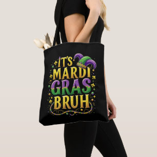 Bruh Mardi Gras – Grappig en feestelijk carnaval Draagtas