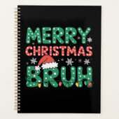 Bruh Mème Drôle Dire Bro Salutation Noël (Devant)