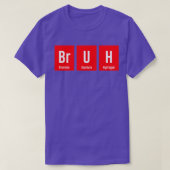 Bruh Meme Funny Gezegde Brother Greeting Tiener Bo T-shirt (Design voorkant)