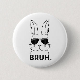 Bruh Meme Grappig Gezegde Bro Groet Tiener Jongens Ronde Button 5,7 Cm