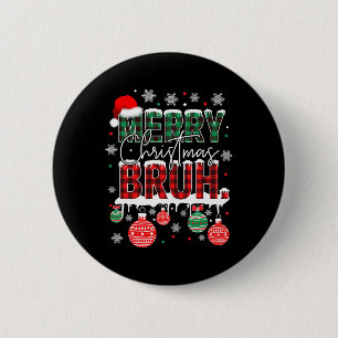 Bruh Meme Grappige Zin Bro Groet Tieners Jongens M Ronde Button 5,7 Cm