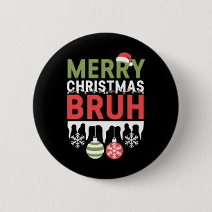 Bruh Meme Grappige Zin Bro Groet Tieners Jongens M Ronde Button 5,7 Cm