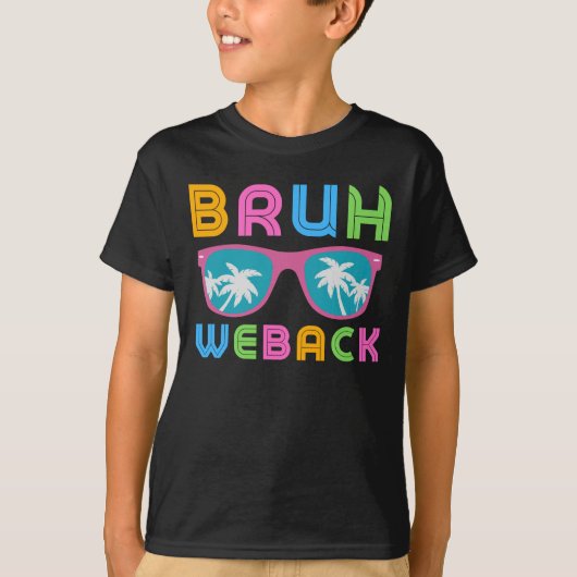 bruh nous soutenons les t-shirts pour enfants (Devant)