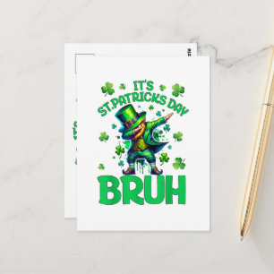 Bruh St. Patrick's Dag Briefkaart