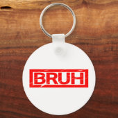 Bruh Stamp Sleutelhanger (Voorkant)