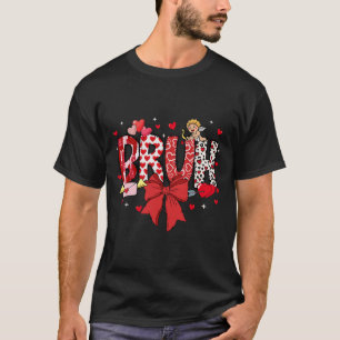 Bruh Valentijn Cupido Meme Coquette Boog Bro Groet T-shirt