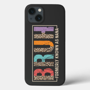 Bruh voorheen bekend als Nana Leopard Retro Funny iPhone 13 Hoesje